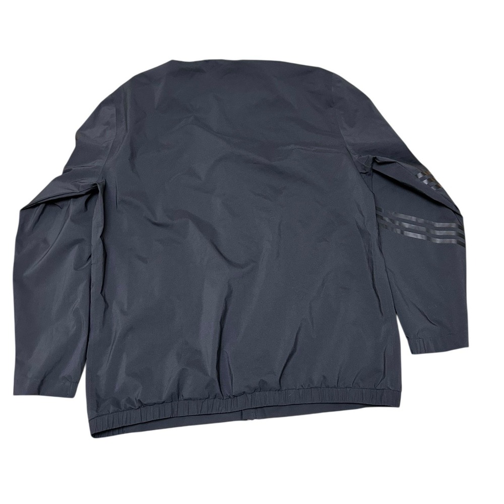 ADIDAS MEN'S PROV R JACKET SIZE XL Black Logo‎ Lightweight Packable - Picture 3 of 9